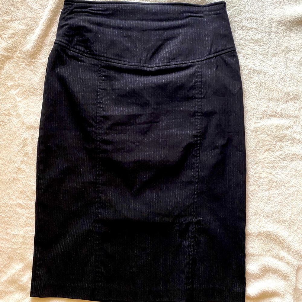 Black stretch skirt!! Large size
